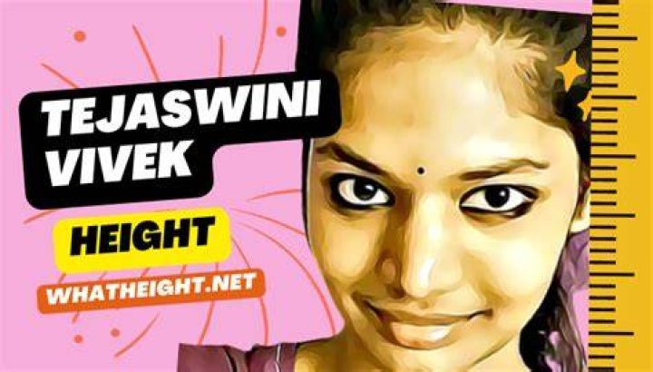 Tejaswini Vivek height.