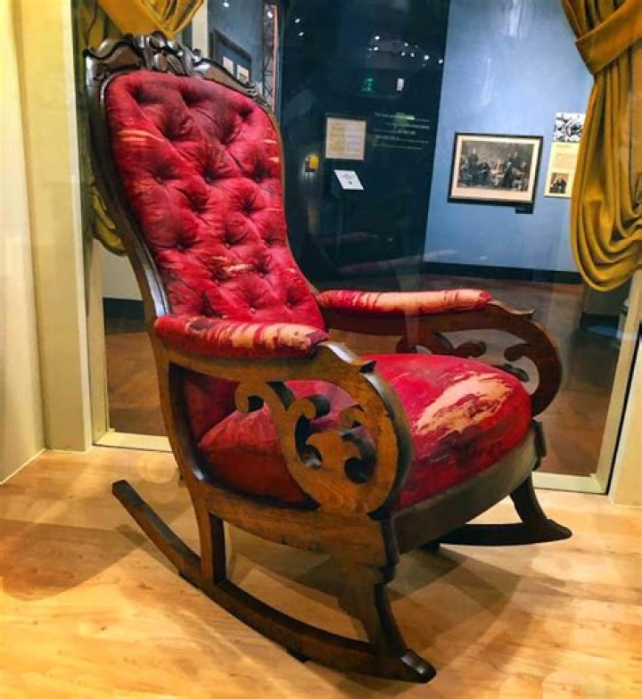 The Chair President Lincoln Was Shot In