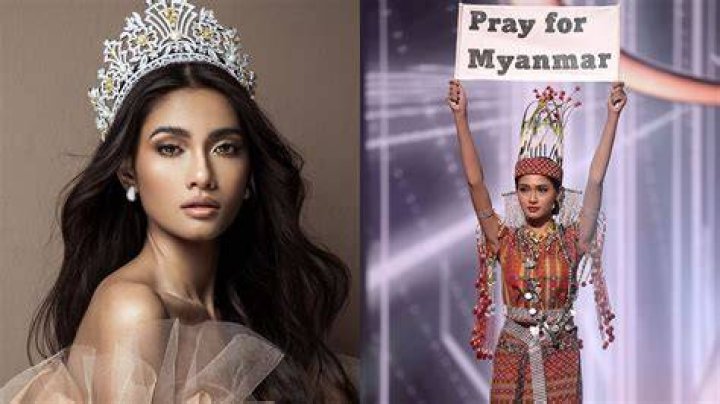 Thuzar Wint Lwin earned the title of Miss Universe Myanmar 2020