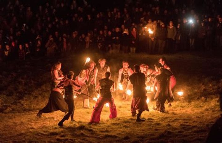 Torches Beltane Fire Festival