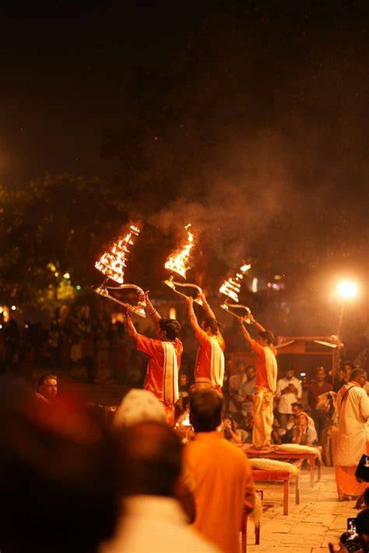 Torches People Dancing