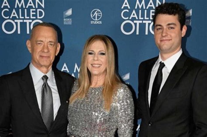 Truman and his parents Tom Hanks and Rita Wilson
