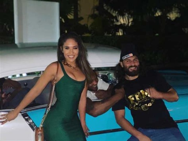 Valerie with Jorge Masvidal