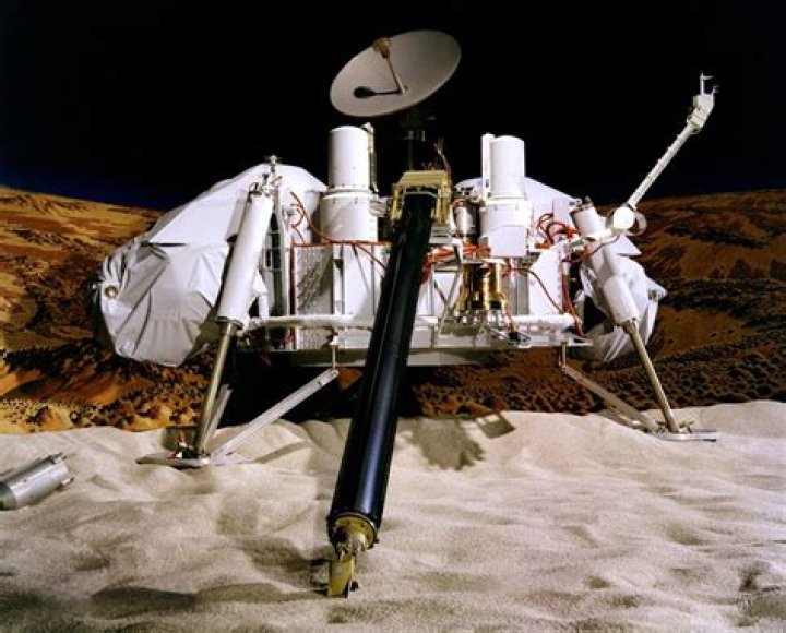 Viking Lander In Space