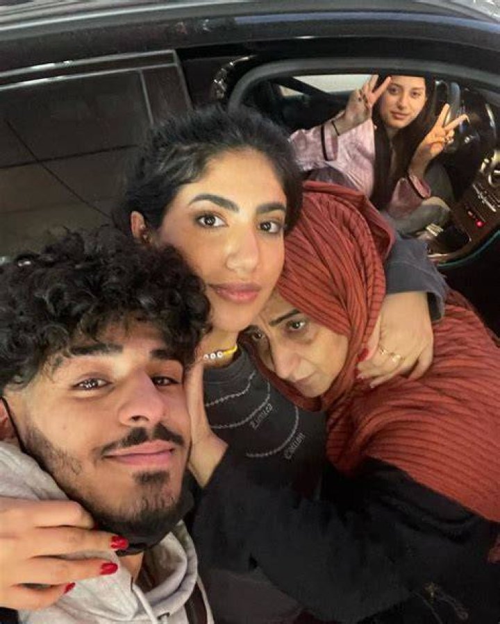 Walid Sharks with his sister