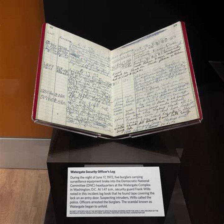 Watergate Security Log