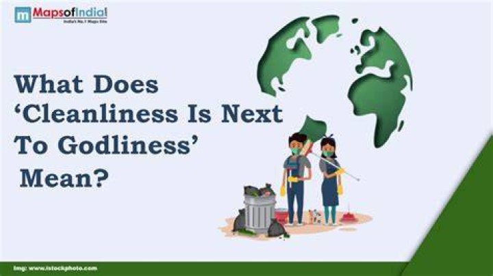 What does cleanliness mean in the bible