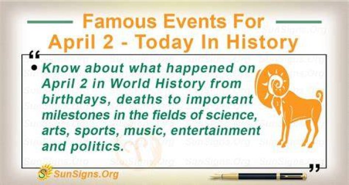 What Happened On April 2nd