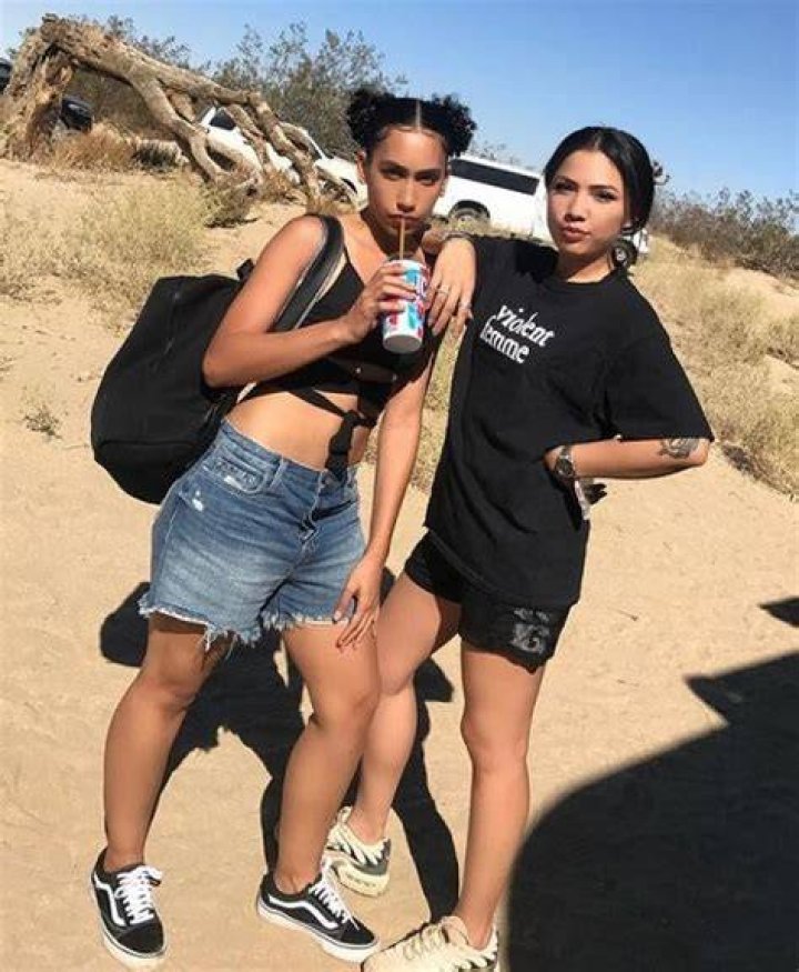 Whitney Alford with her friend Dianne