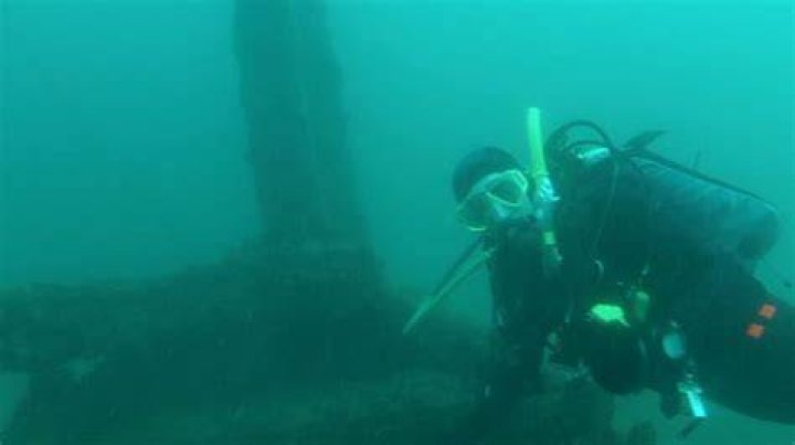 Wisconsin Shipwreck From The 1800s
