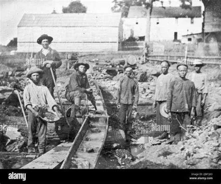 Workers During Gold Rush
